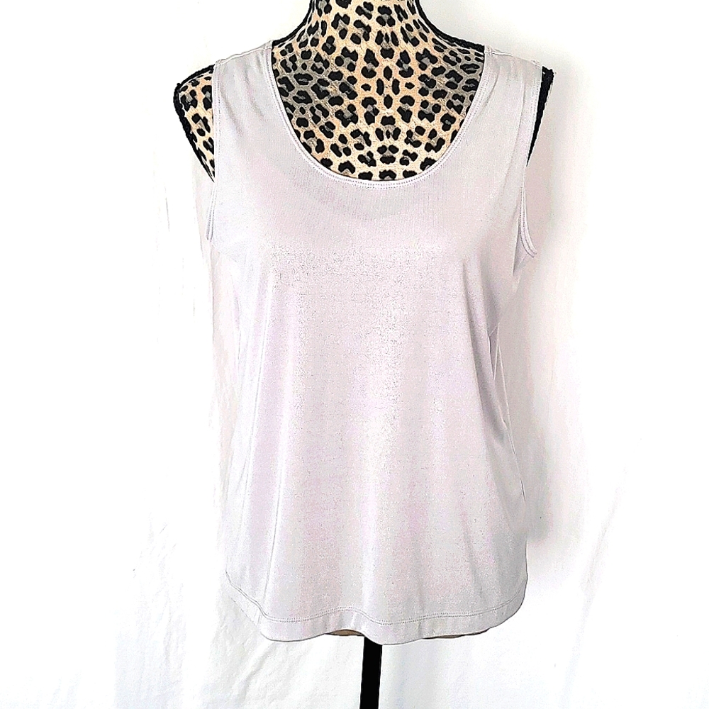 Chico's Silver Tank Top